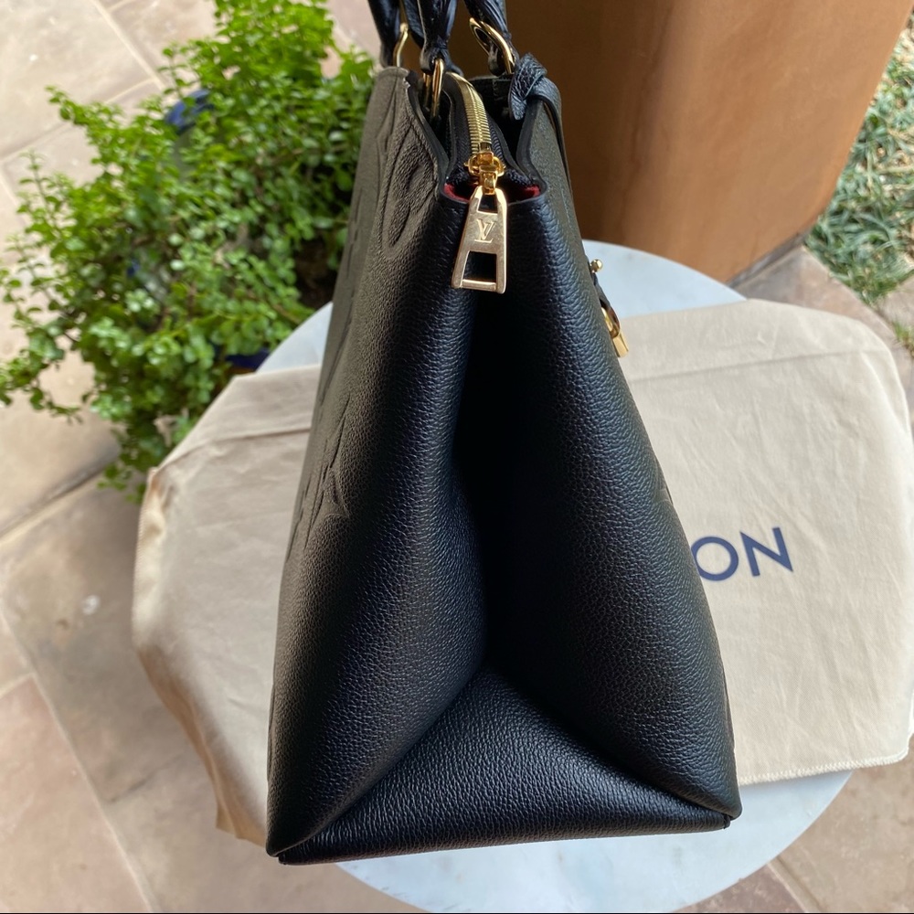 SOLD Louis Vuitton Grand Palais Black Empreinte Leather Tote - Picture 6 of 16